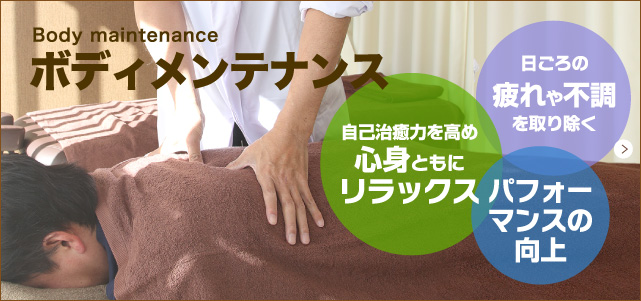 ボディメンテナンス